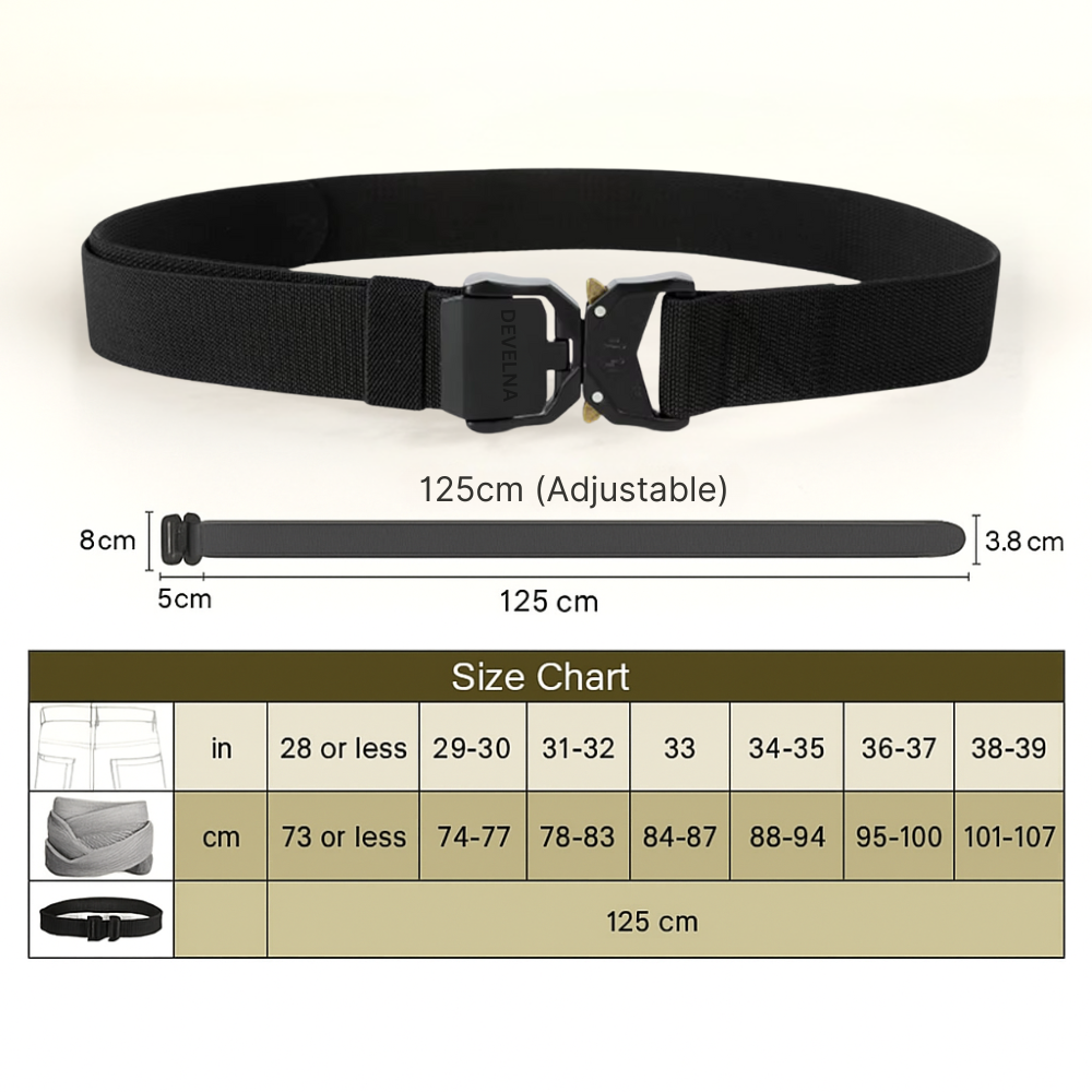 Develna Tactical Belt - U.S. Military