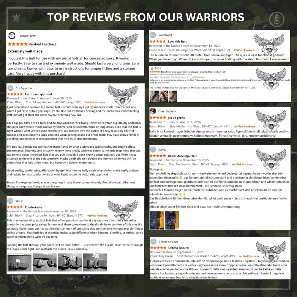 Develna Tactical Belt - U.S. Military