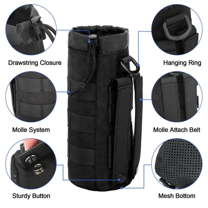 Tactical Molle Water Bottle Bag